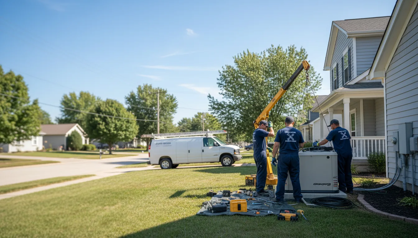 Generator Installation in Pleasant Lake, MI near me